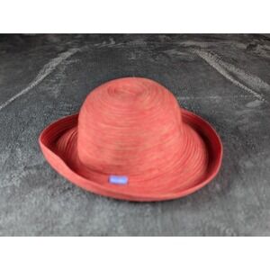 Wallaroo 'Sydney' Blue Sun Hat Wide Brim Packable Adjustable Beach Fun